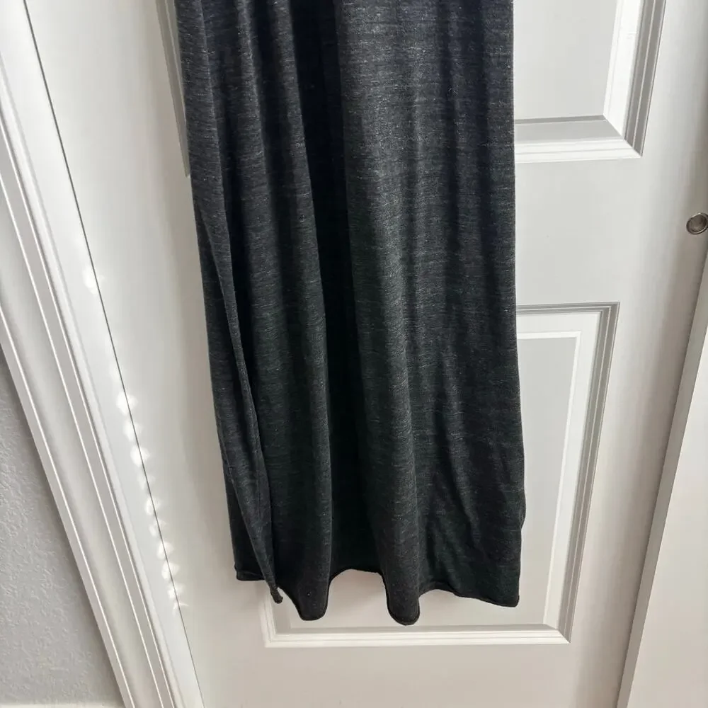 Alternative Earth Women’s Jersey Knit Tank Gray Maxi Dress Sz M Minimalist - Picture 10 of 12